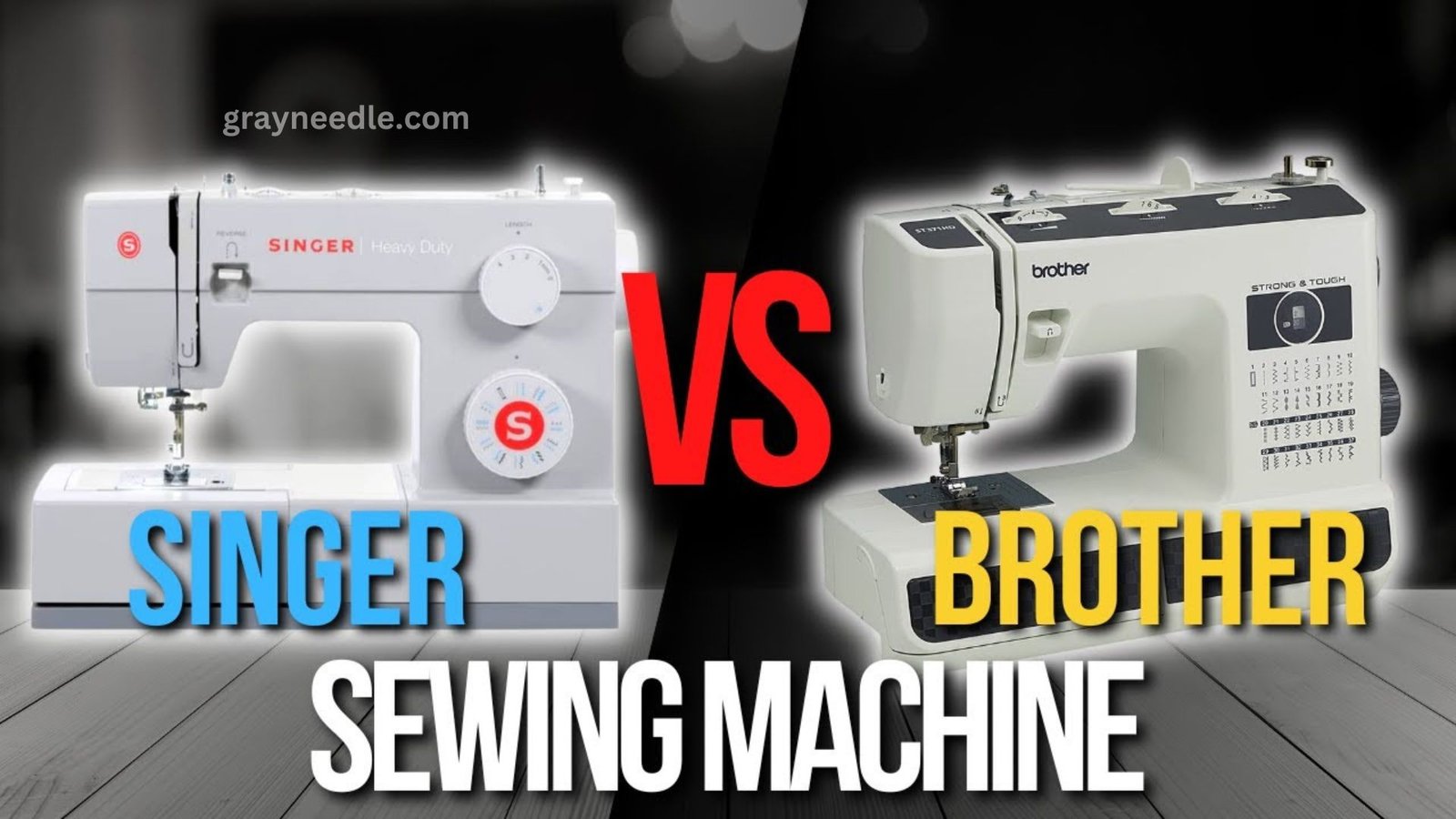 Sewing Machine Comparison: Brother vs. Singer